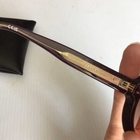 New! Quay set list maroon shield sunglasses - Picture 4 of 5